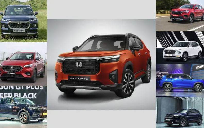Honda-Elevate- Competitors 