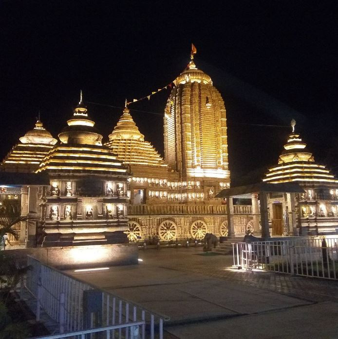 Jagannath Puri Temple- Night view