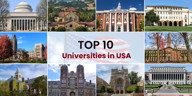 Top 10 Universities in USA for MS study