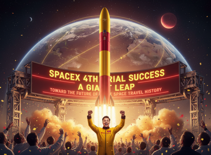 Elon-Musk-SpaceXs-4th-Trial-Success 2025